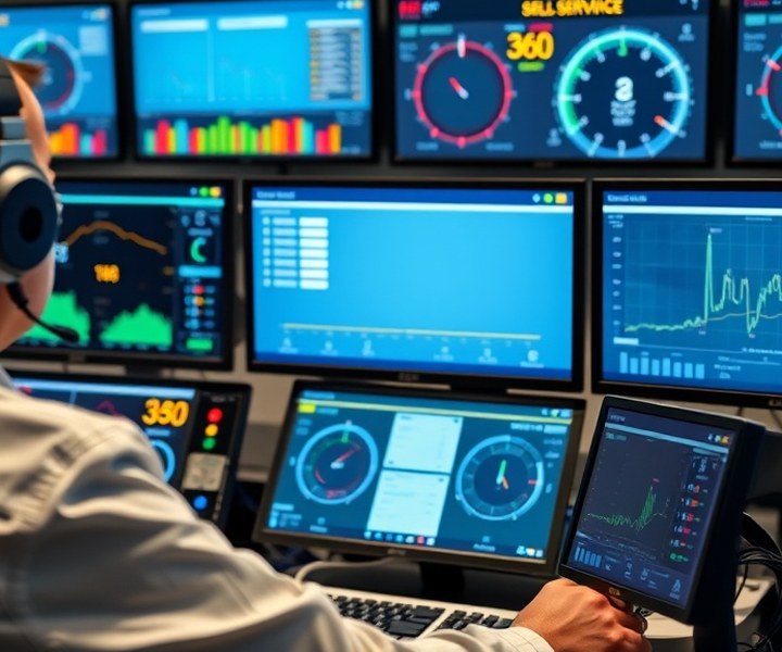 Availability dashboard for self-service terminals